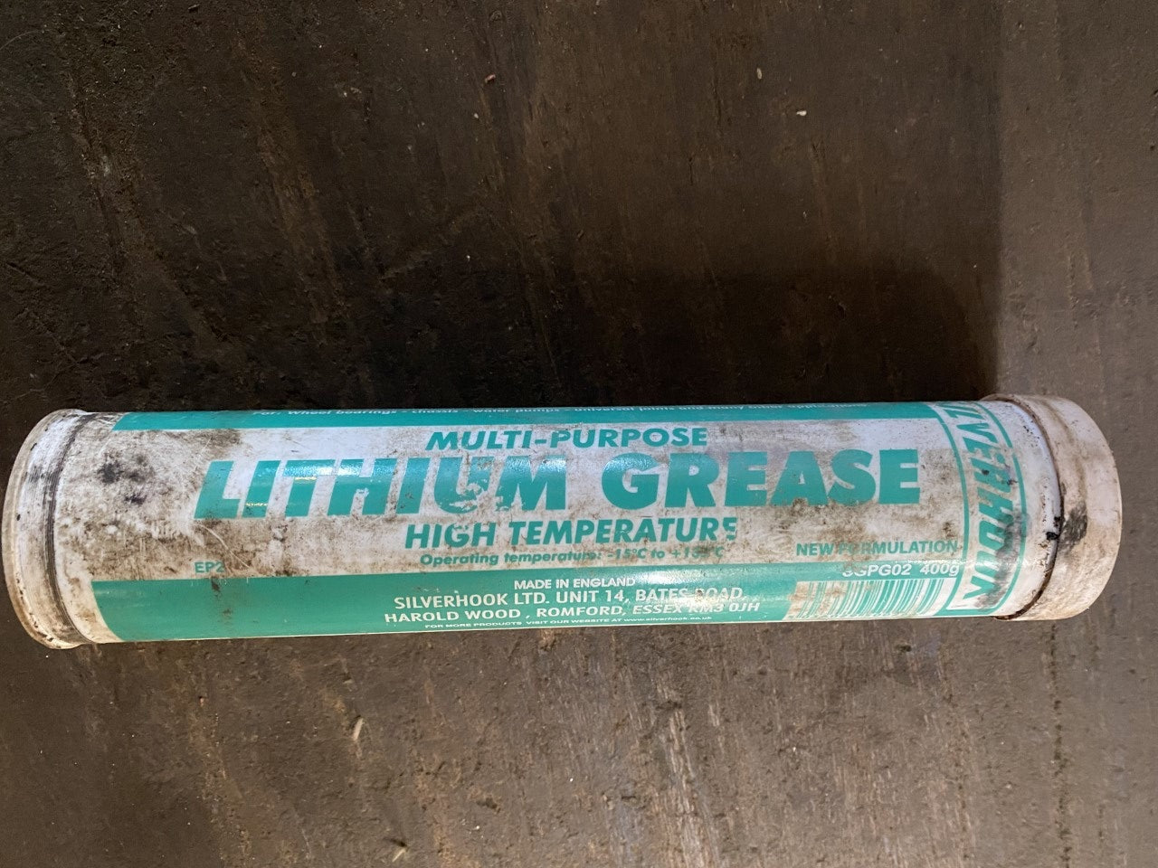 Lithium grease cartridge
