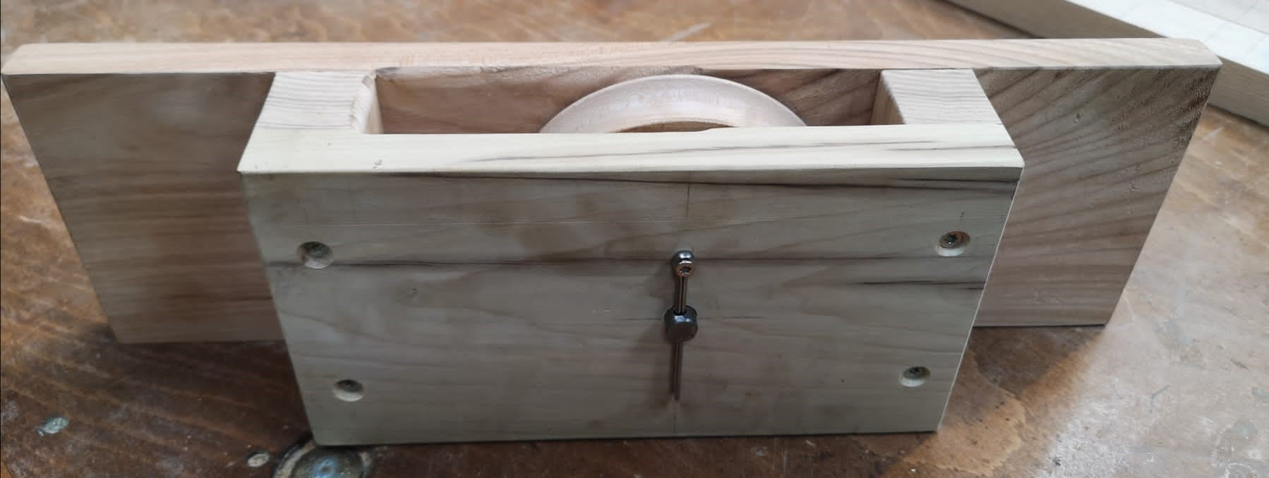 Single Wooden Roller box